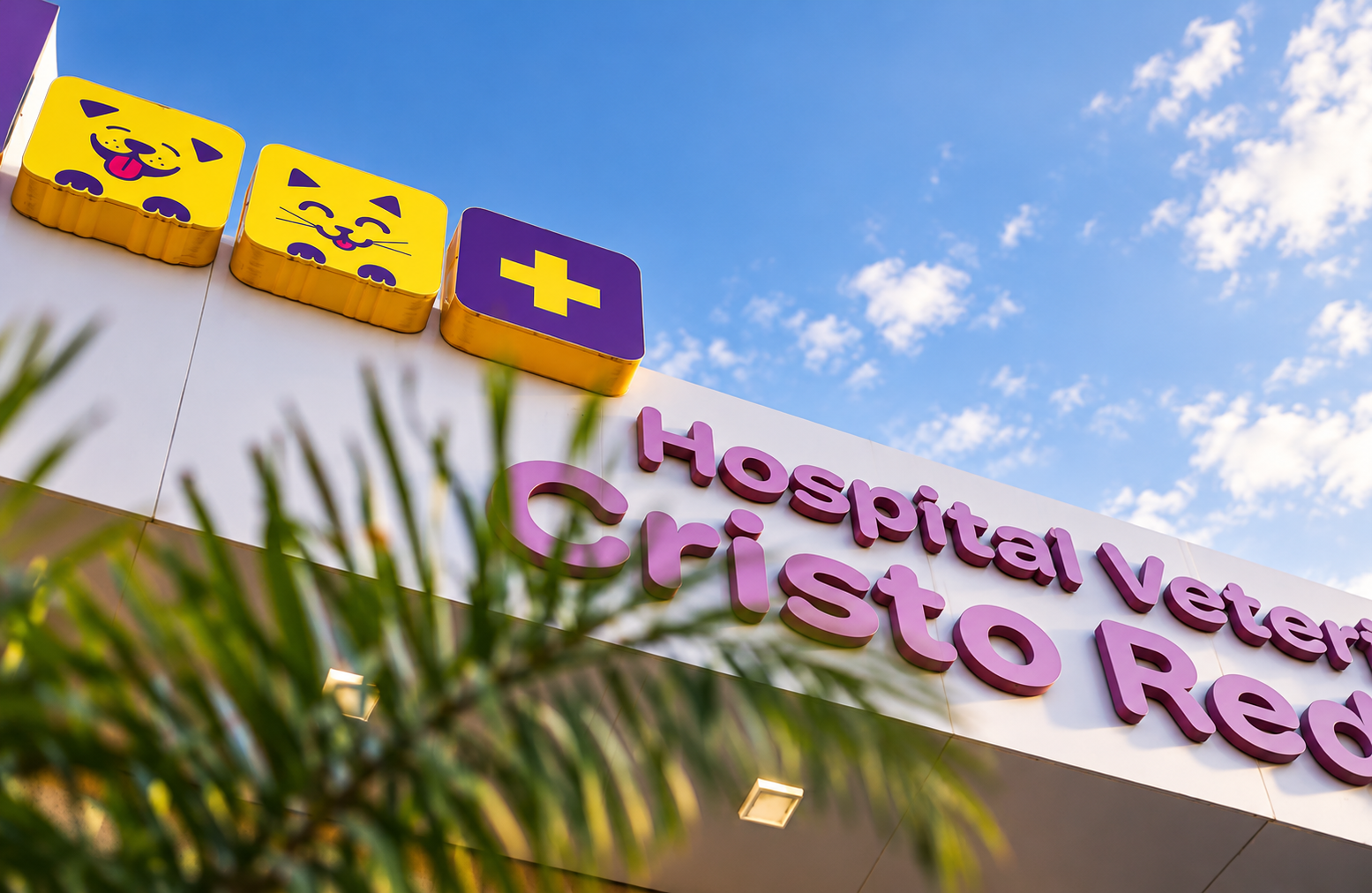 Fachada do Hospital Veterinário Cristo Redentor